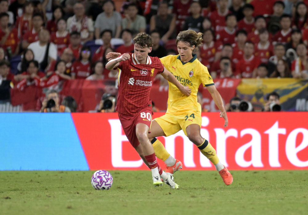 UFOOTBALL AC MILAN VS LIVERPOOL