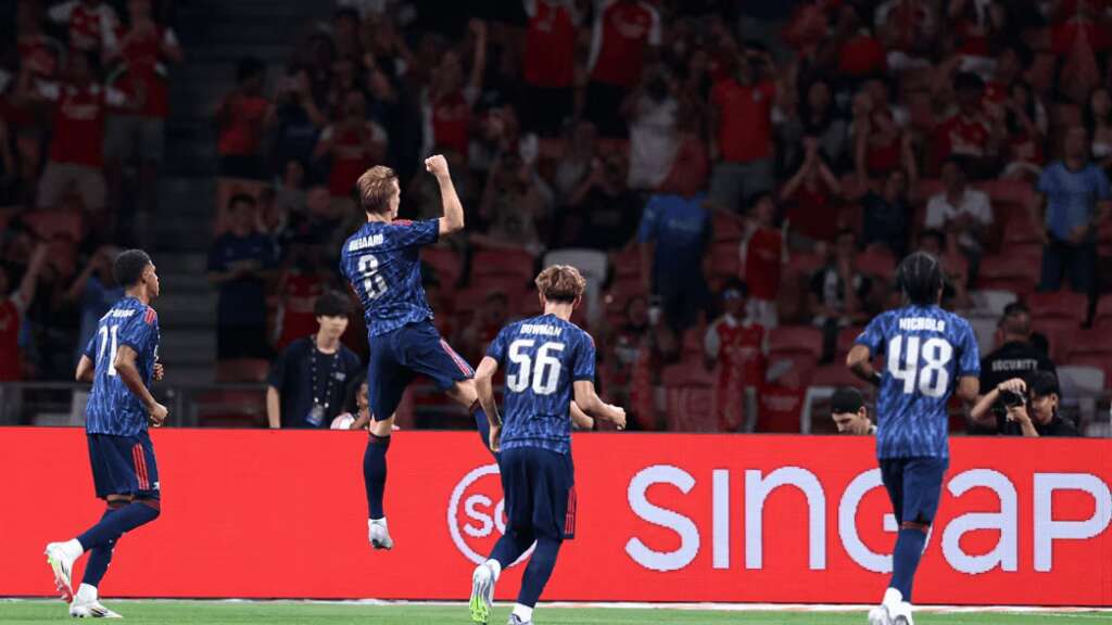 UFOOTBALL ARSENAL WIN