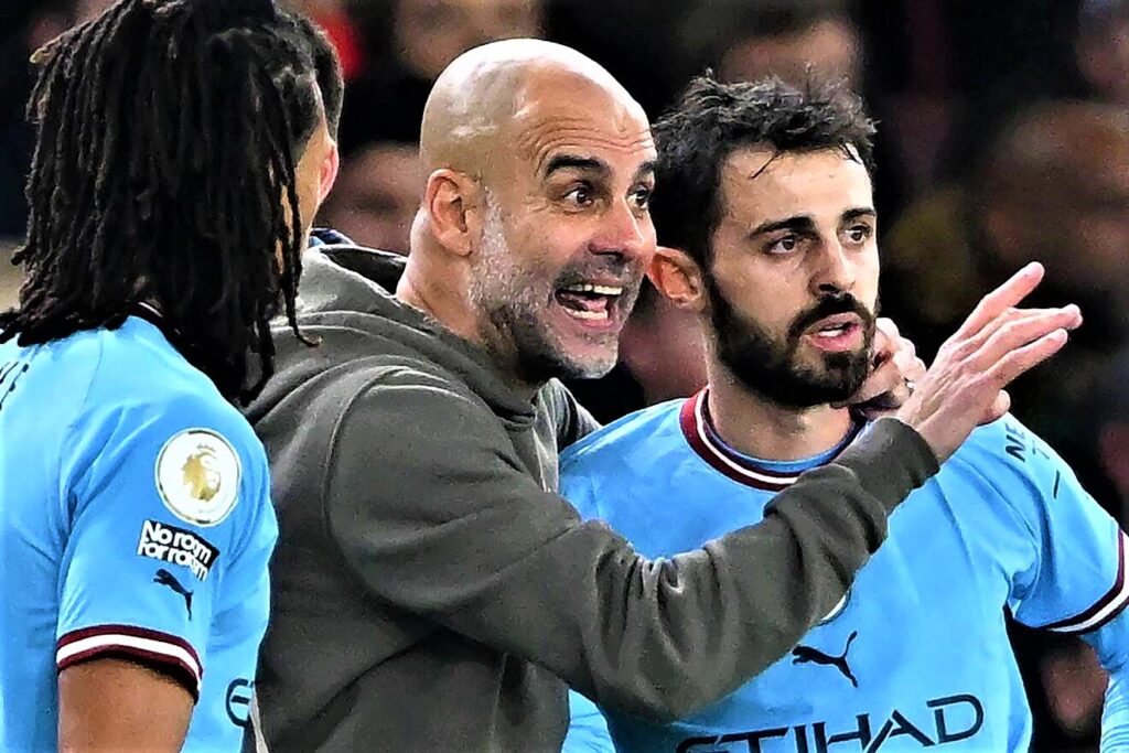 UFOOTBALL MANCHESTER CITY MANAGER GUARDIOLA