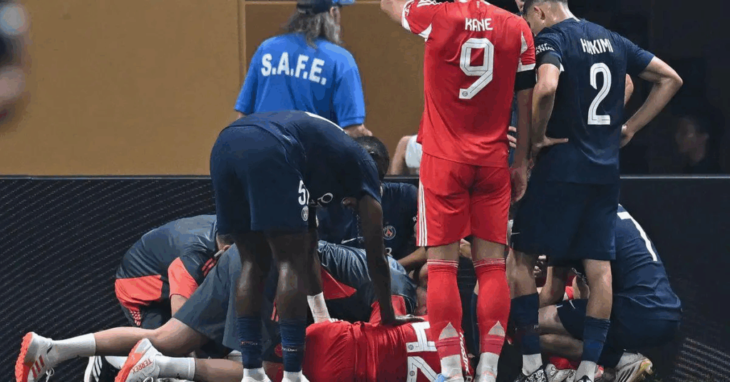 UFOOTBALL MUSIALA INJURED