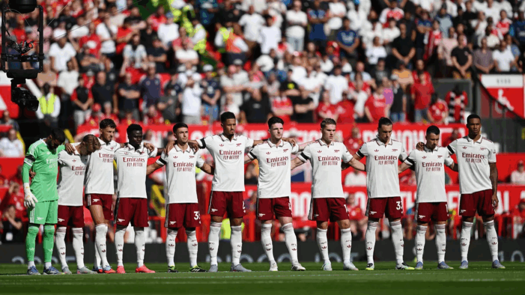 UFOOTBALL ARSENAL WIN MAN UNITED