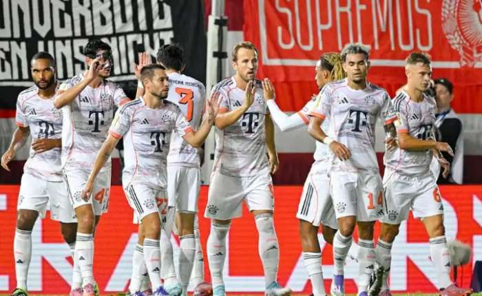 UFOOTBALL 拜仁3-2险胜韦恩威斯巴登