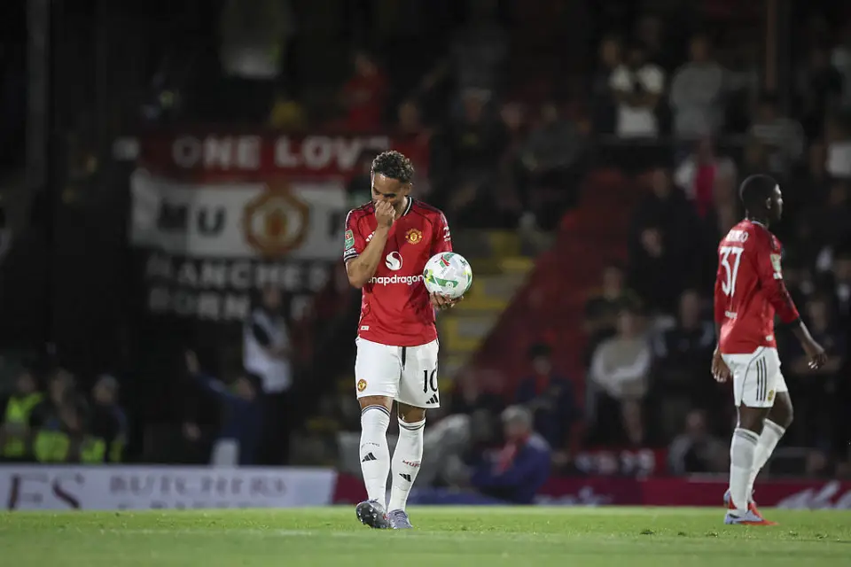 UFOOTBALL MAN UNITED LOSE