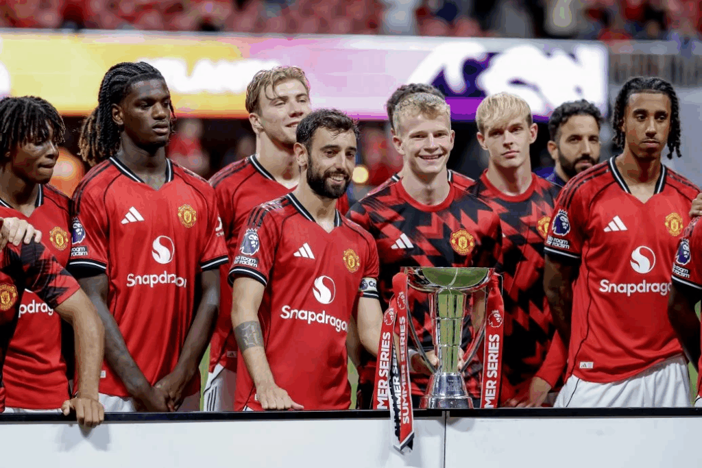 UFOOTBALL MANCHESTER UNITED WIN SUMMER SERIES