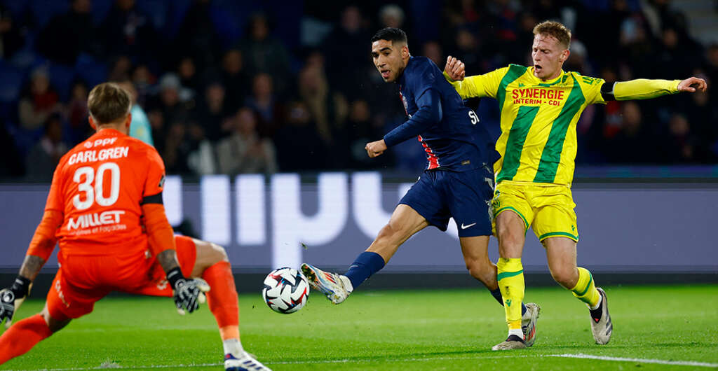 UFOOTBALL NANTES VS PSG