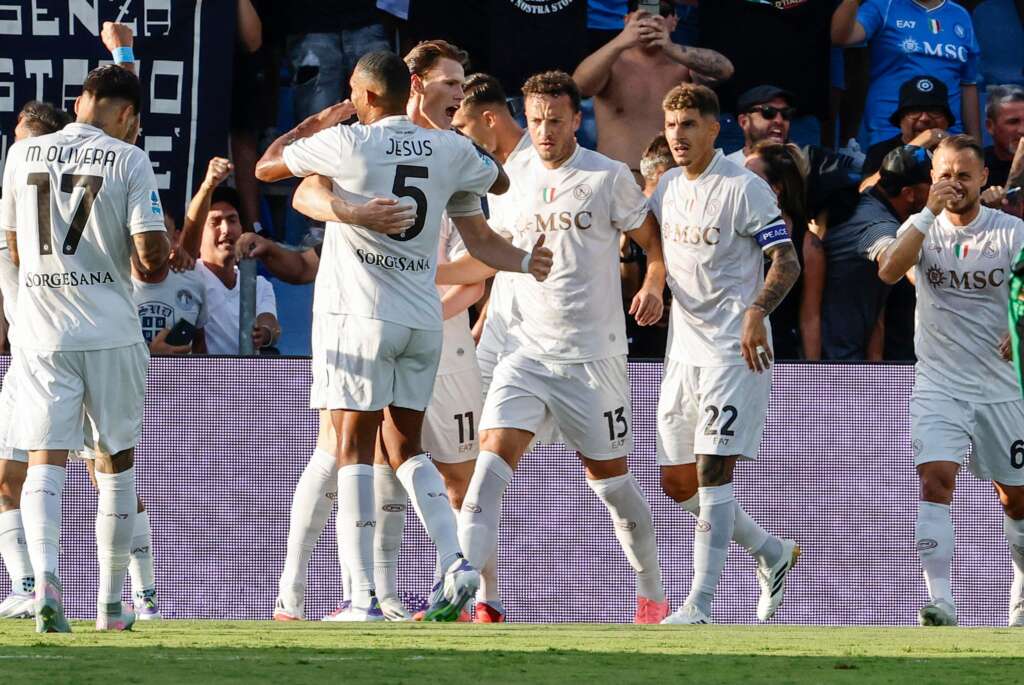 UFOOTBALL NAPOLI 2-0 SASSUOLO