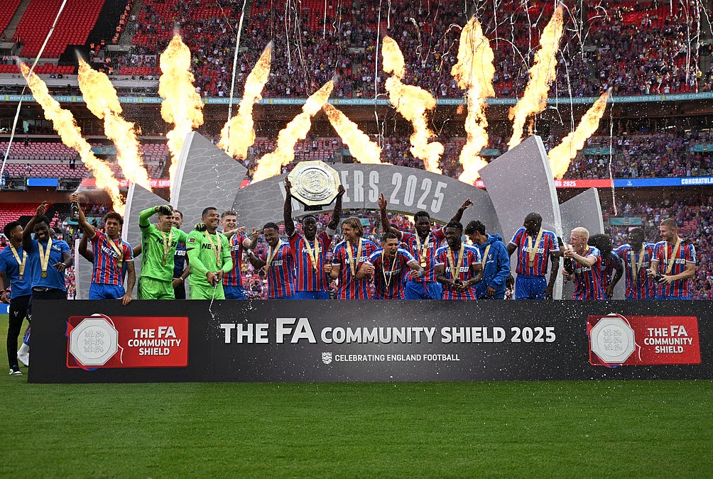 UFOOTBALL PALACE WIN COMMUNITY SHIELD 2025