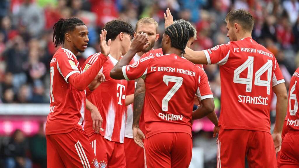 UFOOTBALL PRESEASON BAYERN DEFEAT LYONNAIS