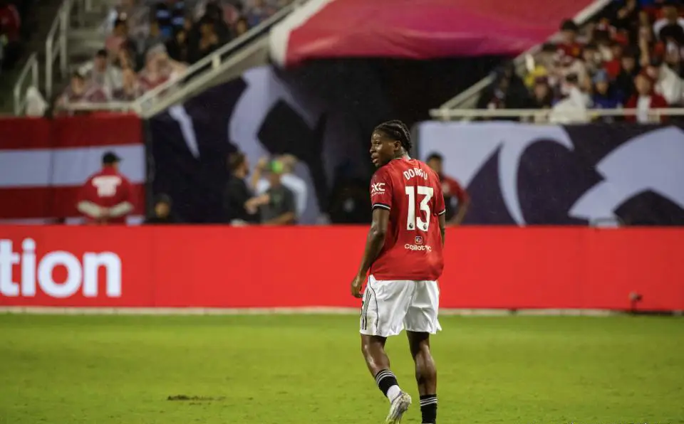 UFOOTBALL PRESEASON MATCH MAN UNITED