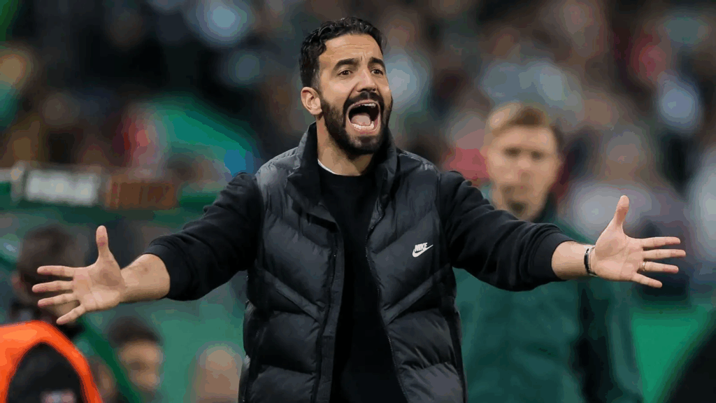 UFOOTBALL RUBEN AMORIM ANGRY