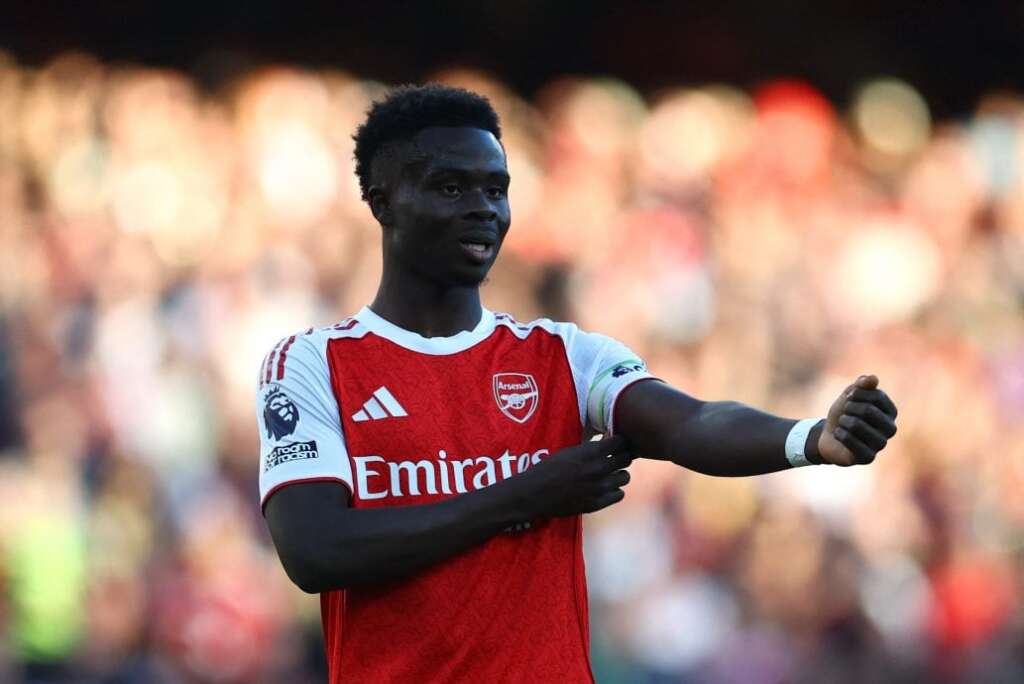 UFOOTBALL Bukayo Saka