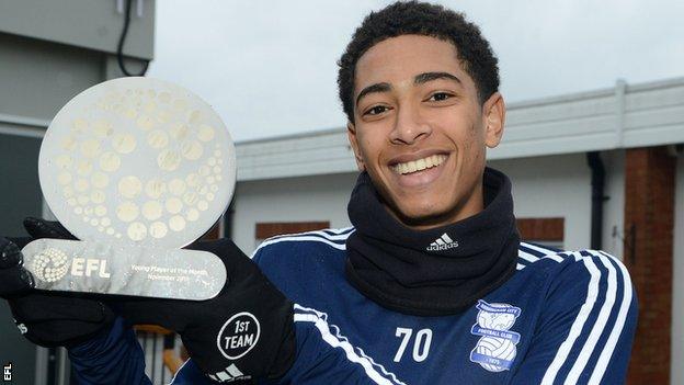 UFOOTBALL Jude Bellingham Birmingham City