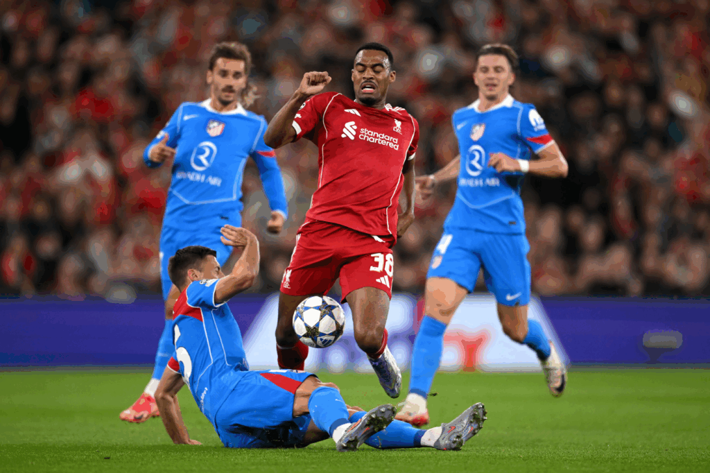 UFOOTBALL LIVERPOOL 3-2 ATLETICO MADRID