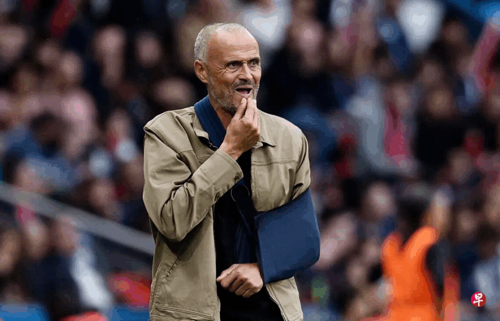 UFOOTBALL PSG coach enrique