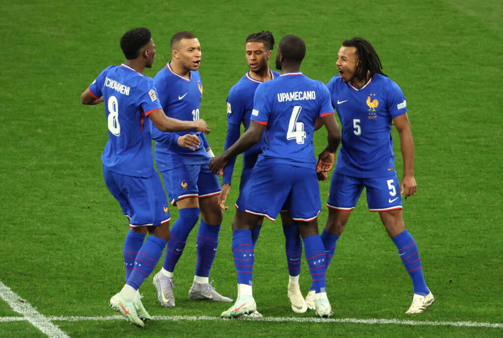 UFOOTBALL WORLD CUP QUALIFIERS FRANCE WIN