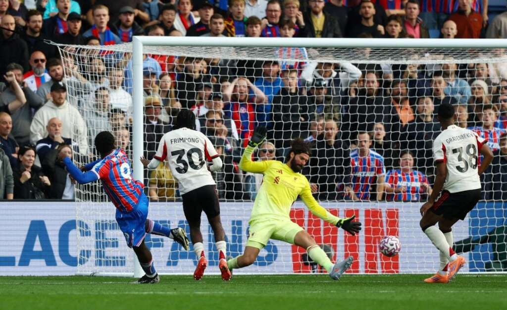 UFOOTBALL crystal palace vs liverpool
