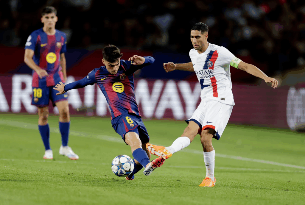 UFOOTBALL Barcelona vs PSG
