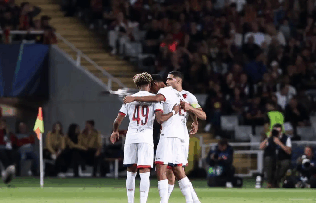 UFOOTBALL PSG WIN BARCELONA