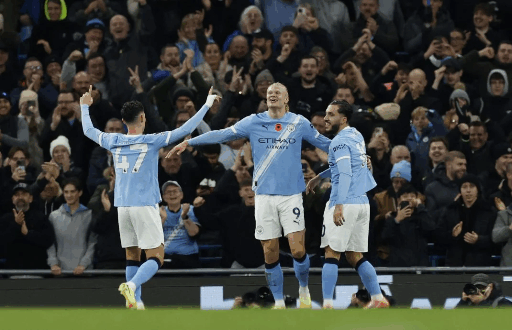 UFOOTBALL MAN CITY HAALAND