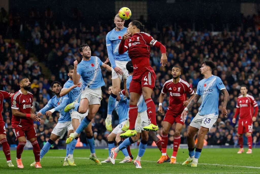 UFOOTBALL Man City 3-0 Liverpool