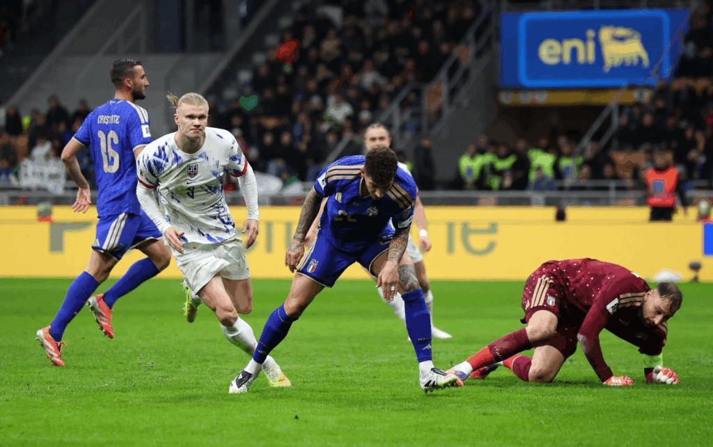 UFOOTBALL NORWAY VS ITALY FOOTBALL