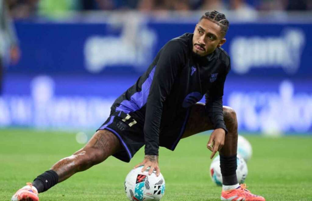 UFOOTBALL Raphinha Brazilian professional footballer