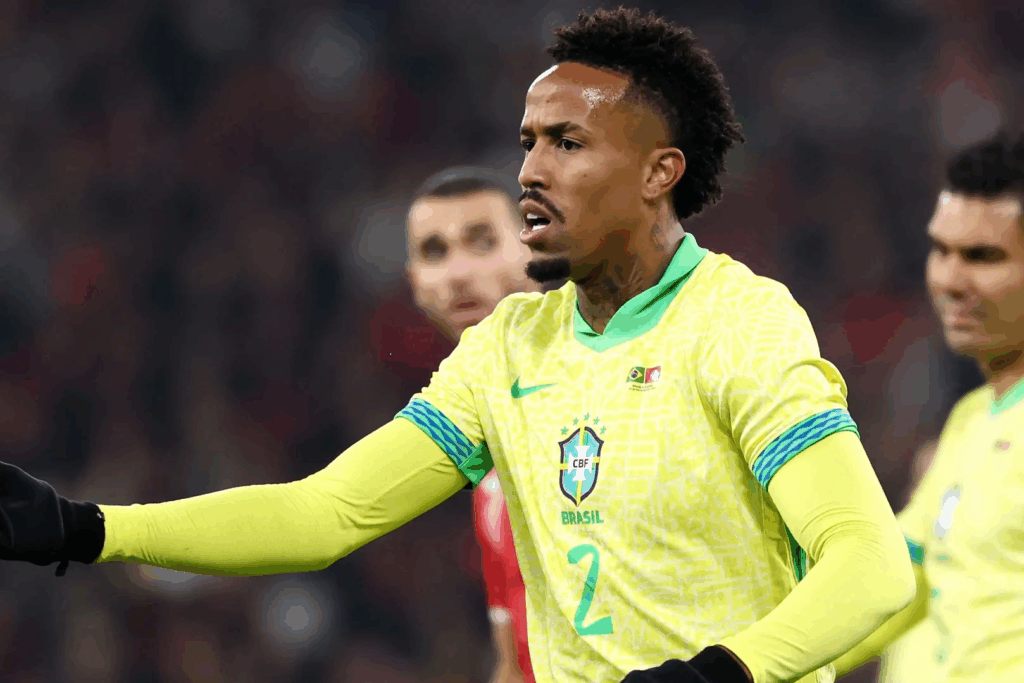 UFOOTBALL Real Madrid defender Eder Militao