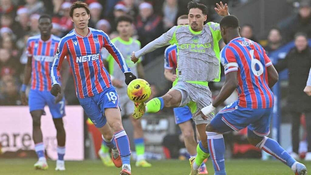 UFOOTBALL 曼城 3比0水晶宫 英超