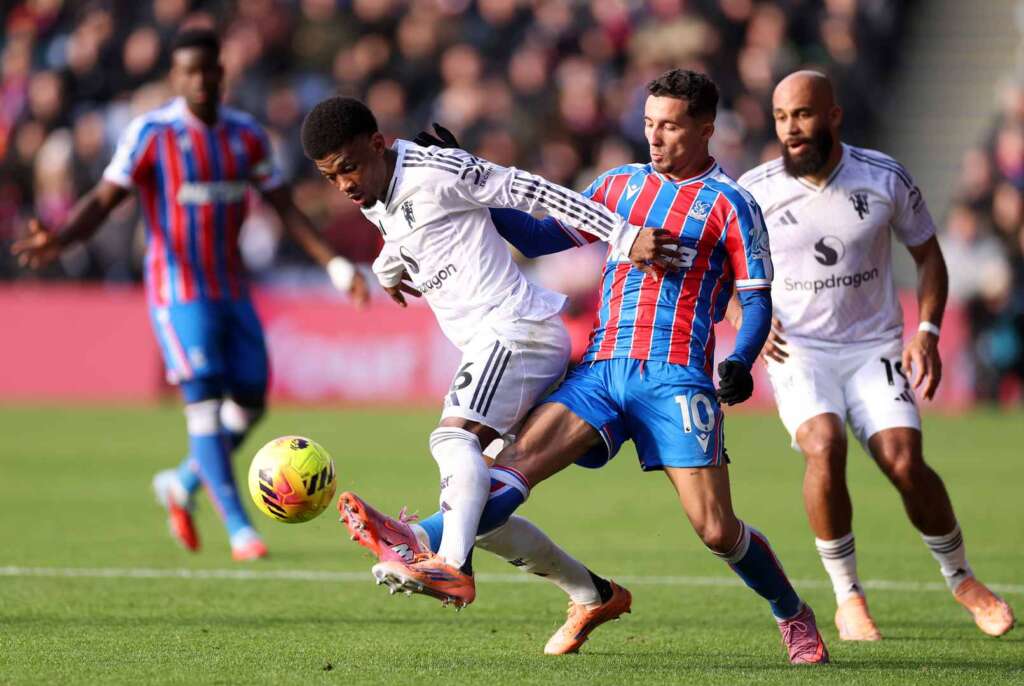 UFOOTBALL crystal palace vs man united