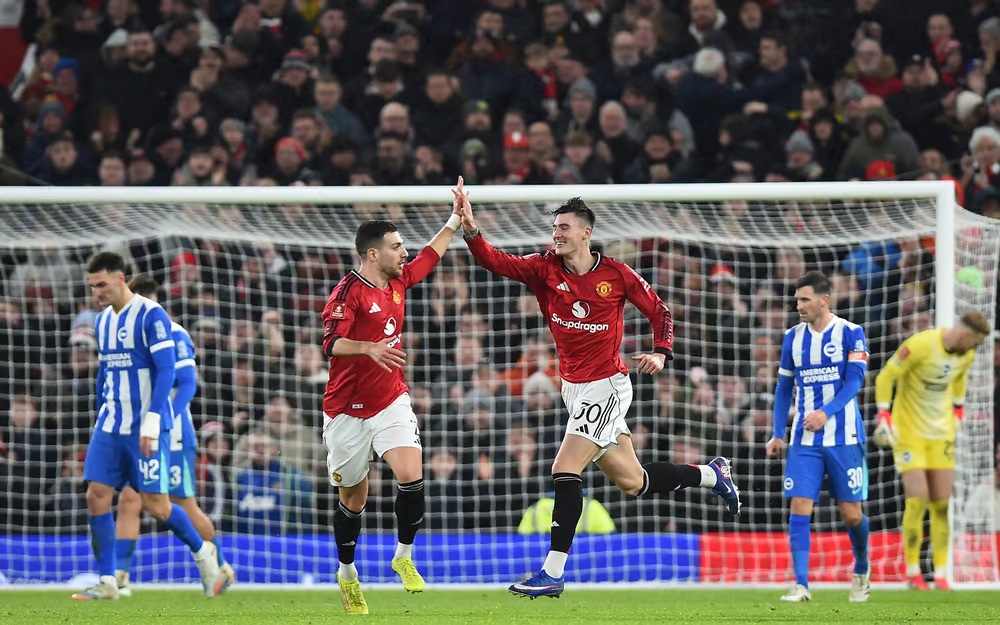 UFOOTBALL Manchester United vs Brighton