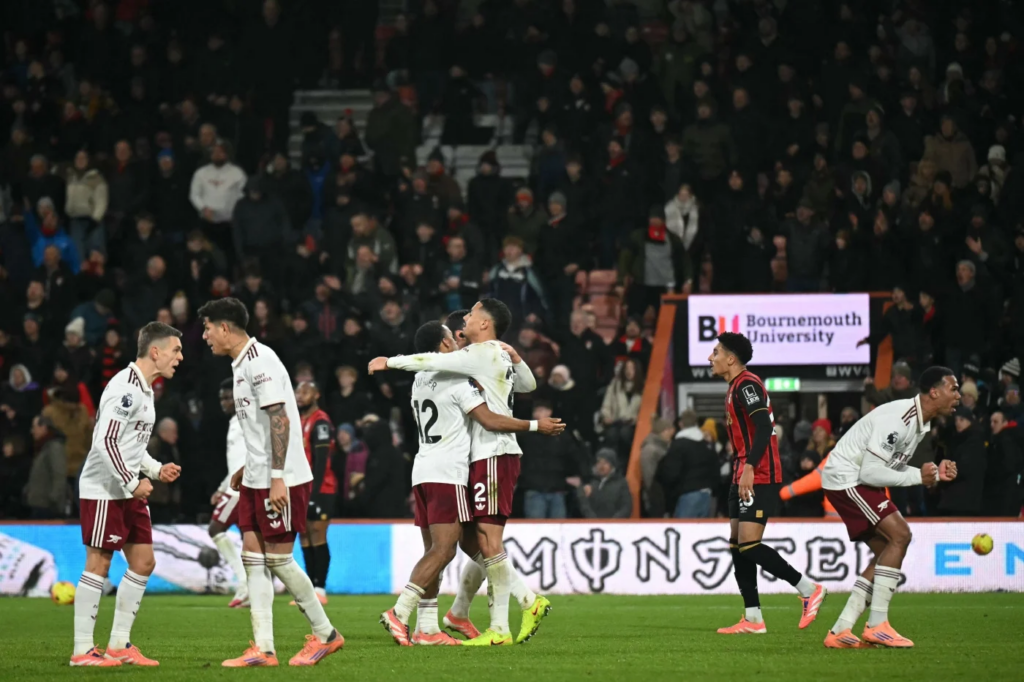 UFOOTBALL arsenal vs bournemouth