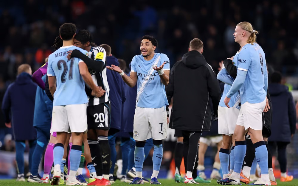 UFOOTBALL 曼城3比0击败纽卡斯尔