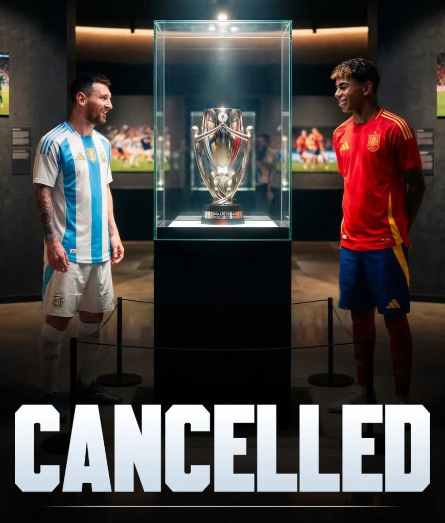 UFOOTBALL FINALISSIMA CANCELLED