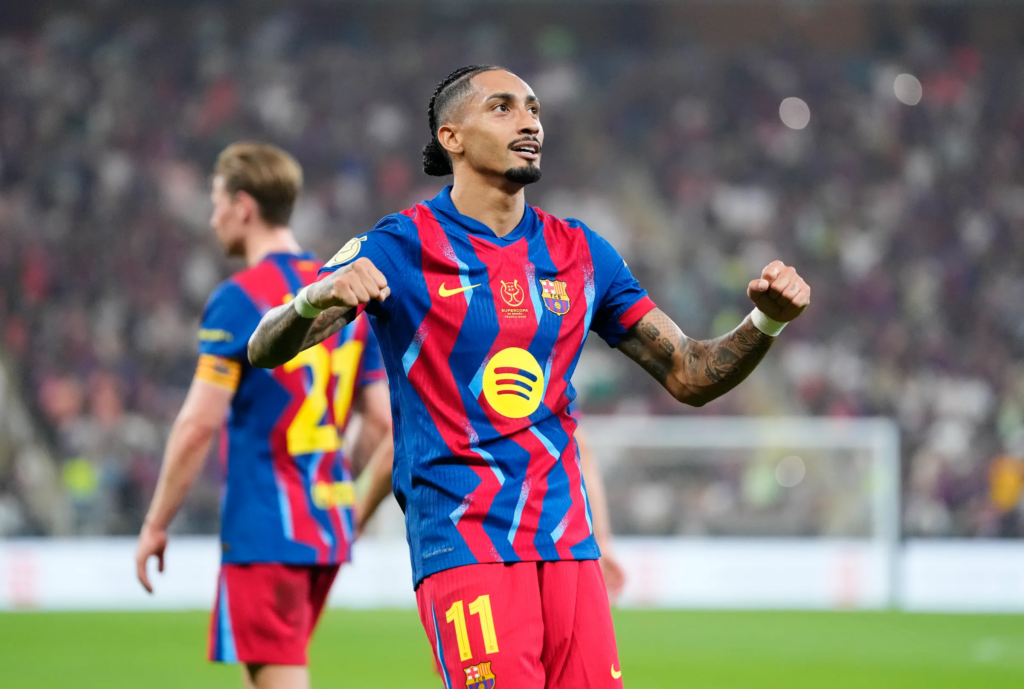 UFOOTBALL Raphinha Barcelona