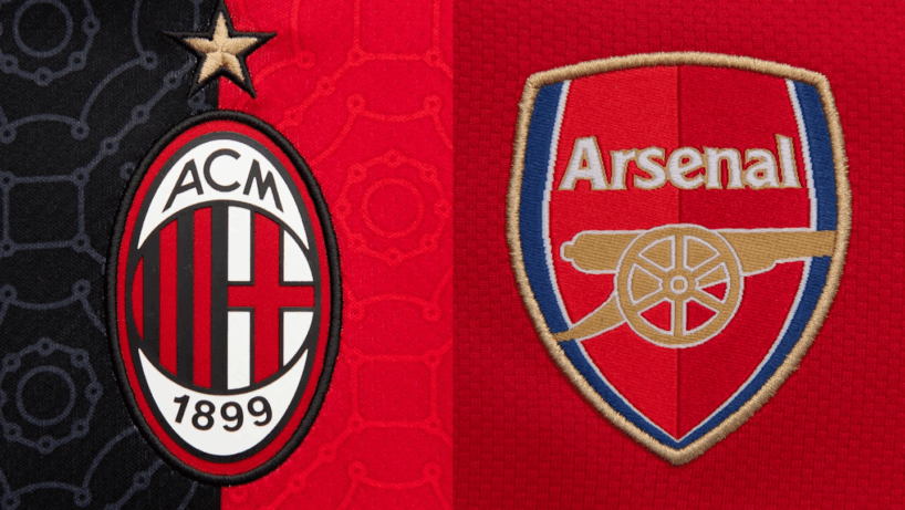 UFOOTBALL AC MILAN ARSENAL PRESEASON