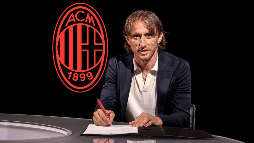 UFOOTBALL AC MILAN MODRIC
