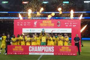 UFOOTBALL AC MILAN WIN PRESEASON MATCH