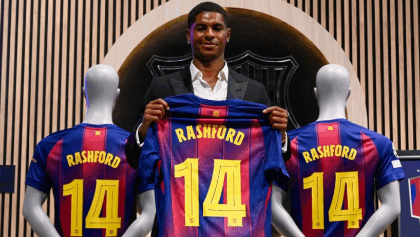 UFOOTBALL RASHFORD 14 JERSEY