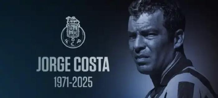 UFOOTBALL JORGE COSTA 53 YEARS OLD