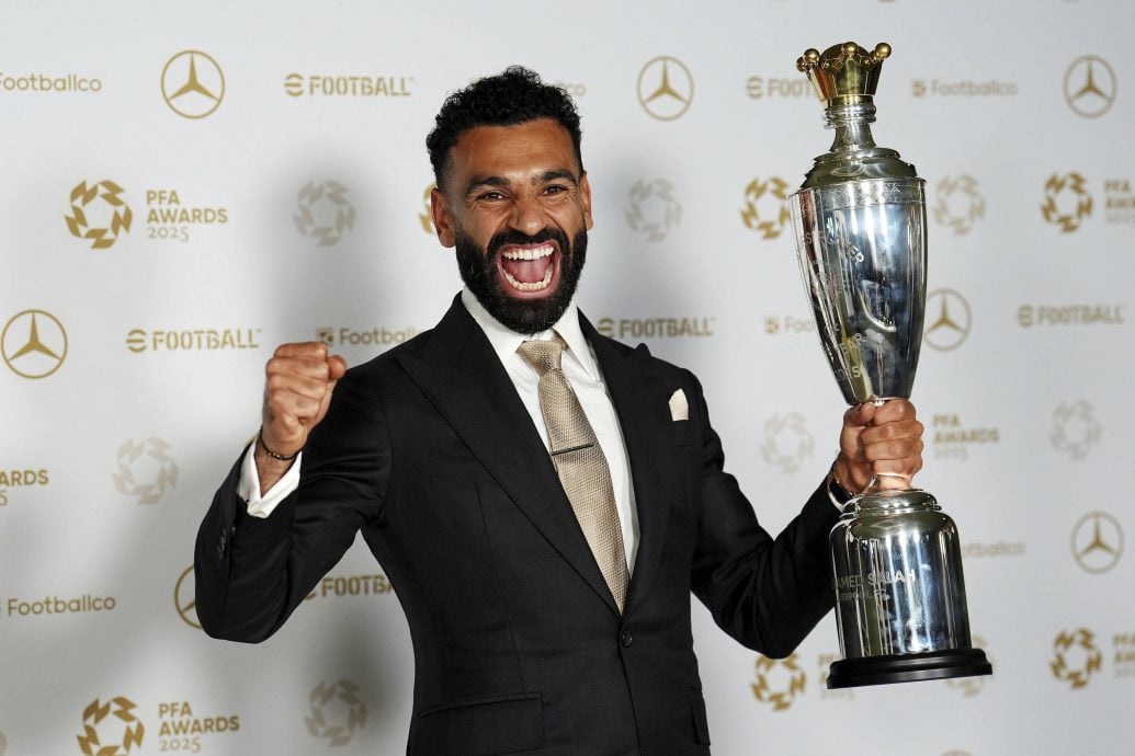 UFOOTBALL SALAH PFA PLAYER OF THE YEAR 2025