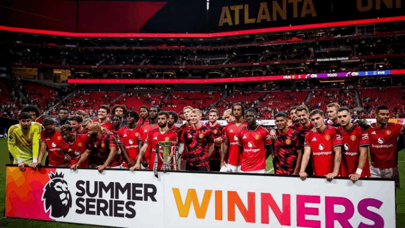 UFOOTBALL SUMMER SERIES WINNER MAN UNITED