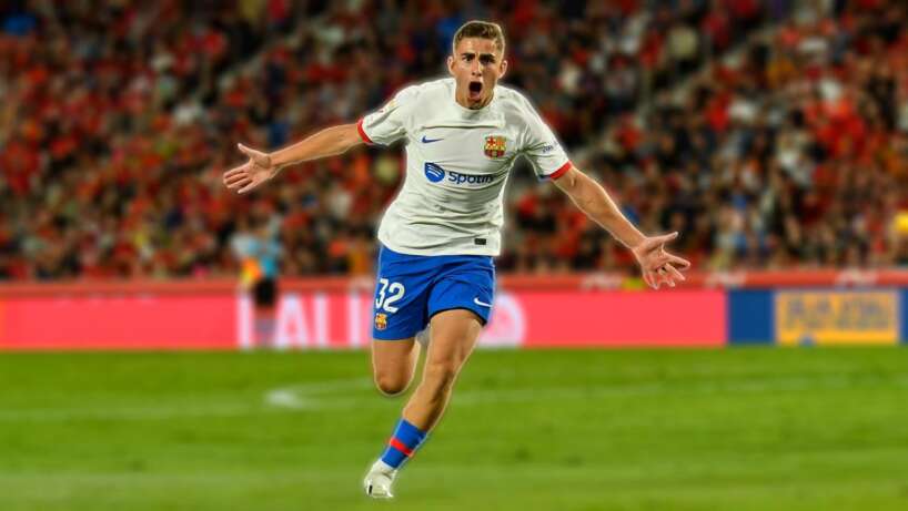 UFOOTBALL Fermin Lopez Barcelona