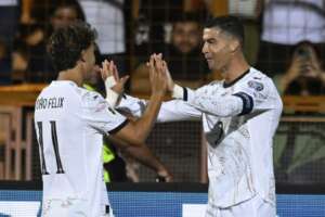 UFOOTBALL Ronaldo and Félix