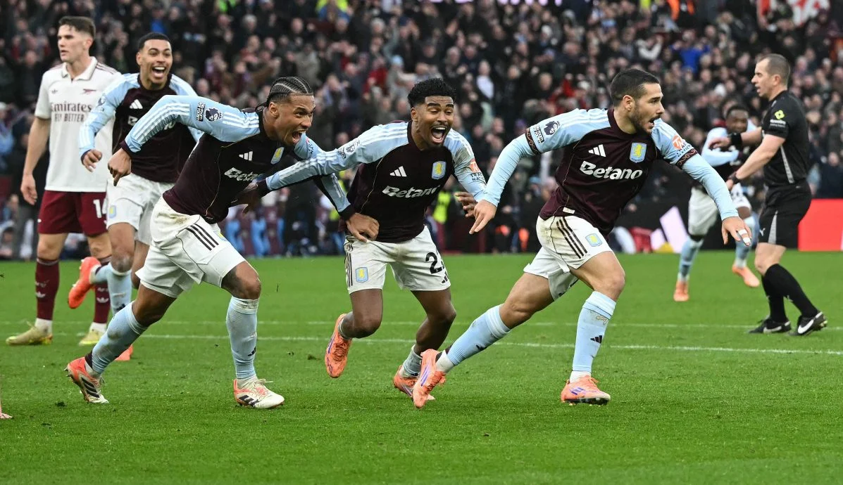 UFOOTBALL ARSENAL VS ASTON VILLA