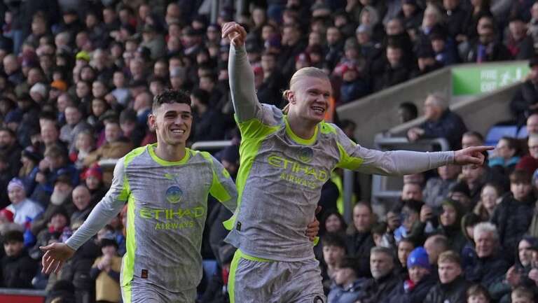 UFOOTBALL Crystal Palace Vs Man City