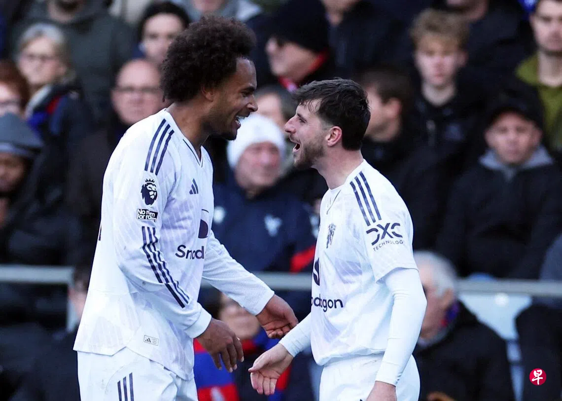 UFOOTBALL 曼联2比1逆转水晶宫 英超