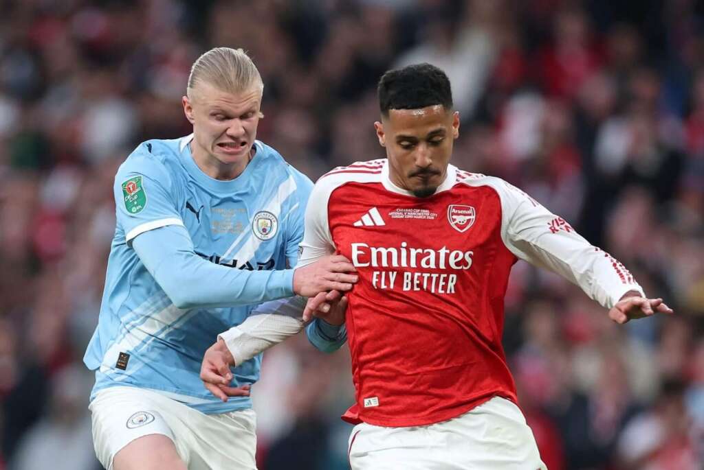 UFOOTBALL ARSENAL VS MAN CITY