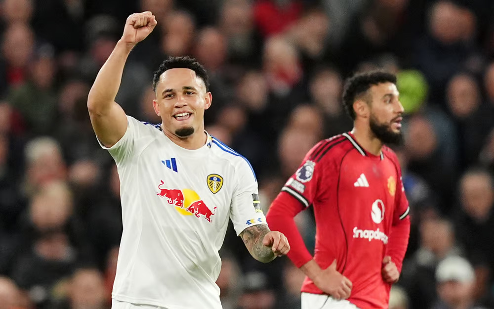 UFOOTBALL Manchester United 1-2 Leeds