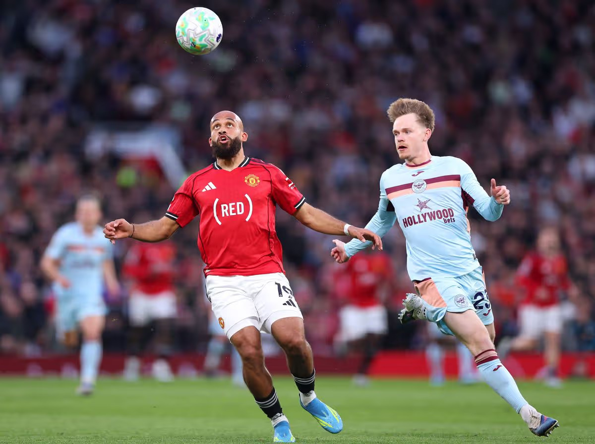 UFOOTBALL brentford 1-2 man united