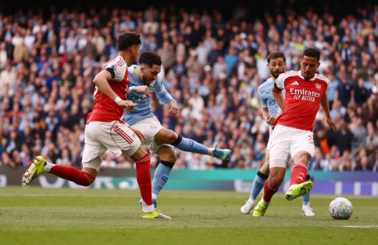 UFOOTBALL man city 2-1 arsenal